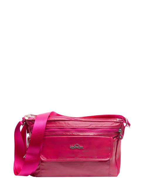 KIPLING ZISKA  Umhängetasche Lack fuchsia - Damentaschen