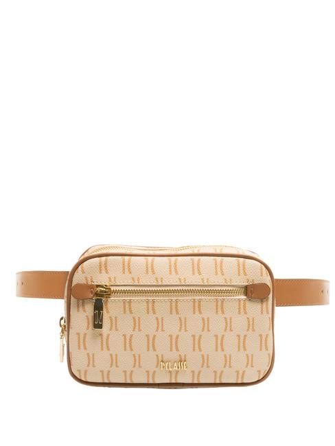 ALVIERO MARTINI PRIMA CLASSE MONOGRAM  Mini-Gürteltasche Creme - Damentaschen