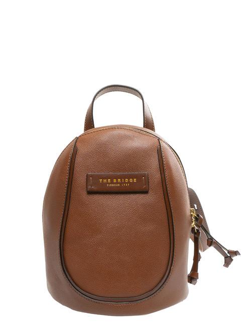 THE BRIDGE DOMITILLA Lederrucksack BRAUN - Damentaschen