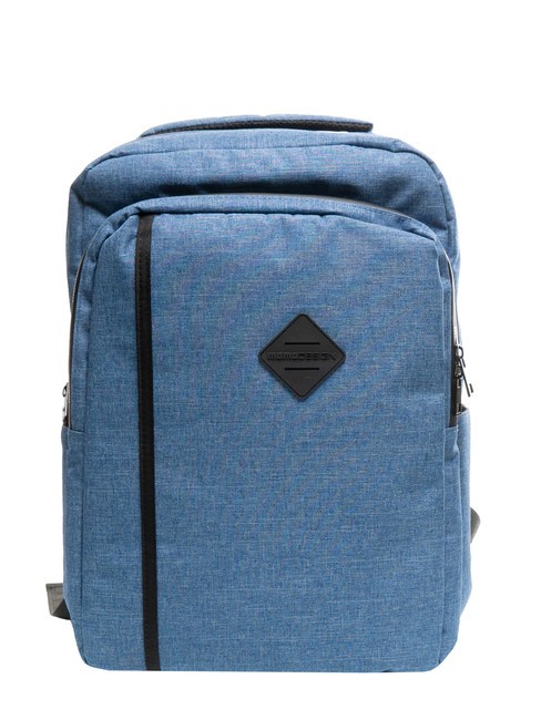 MOMO DESIGN ZEN 15,6-Zoll-Laptop-Rucksack Blau - PC-Rucksäcke