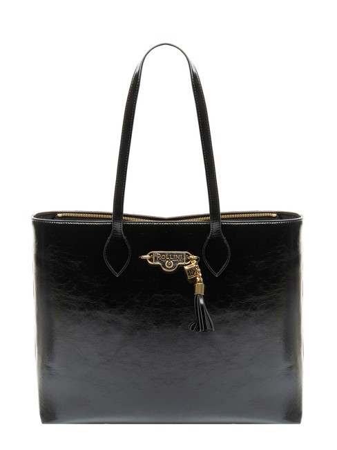 POLLINI LADY BRAVE Shopper-Tasche mit Quaste Schwarz - Damentaschen