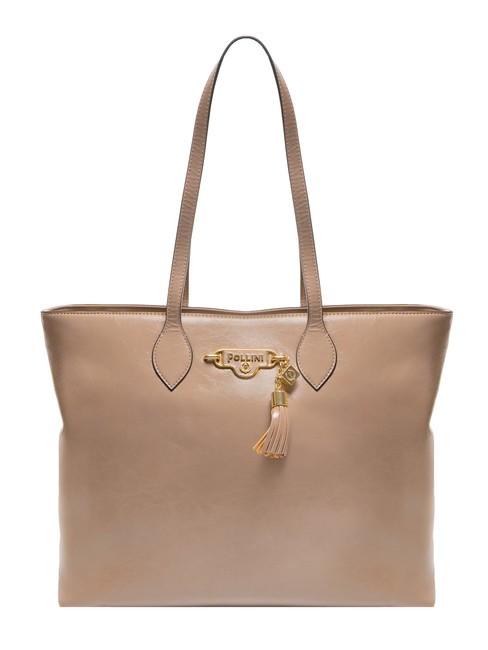 POLLINI LADY BRAVE Shopper-Tasche mit Quaste natürlich - Damentaschen