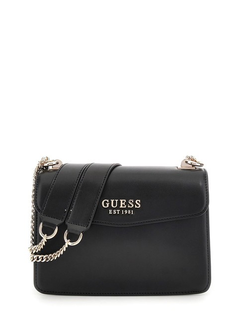 GUESS EVELUNE Schulter-/Crossbody-Minitasche SCHWARZ - Damentaschen