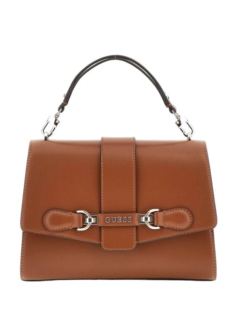 GUESS NOLANA Aktentasche mit Schultergurt COGNAC - Damentaschen