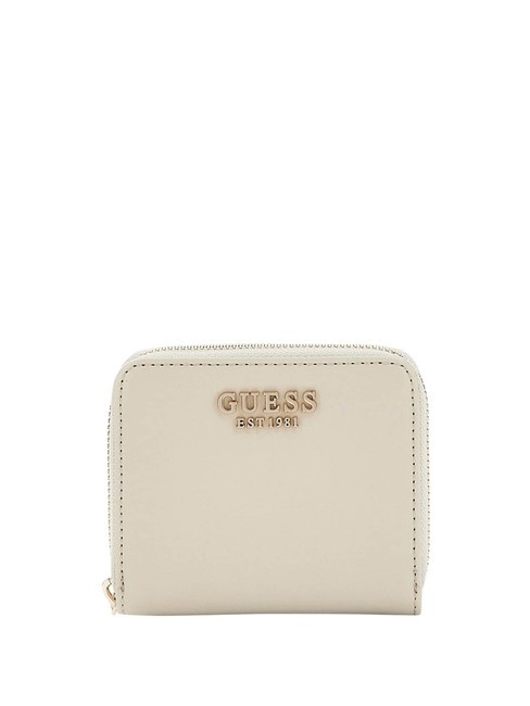 GUESS LAUREL  Mini-Geldbörse mit umlaufendem Reißverschluss Taupe - Brieftaschen Damen