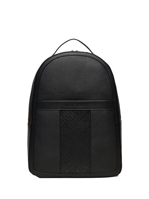 TOMMY HILFIGER CENTRAL MONOGRAM  Rucksack Schwarz - Rucksäcke für Schule &amp; Freizeit