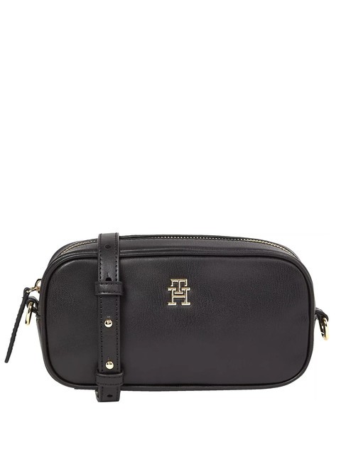 TOMMY HILFIGER REFINED Schulterkameratasche Schwarz - Damentaschen