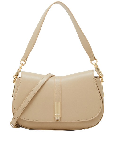 TOMMY HILFIGER HERITAGE Umhängetasche, mit Schultergurt Beige - Damentaschen