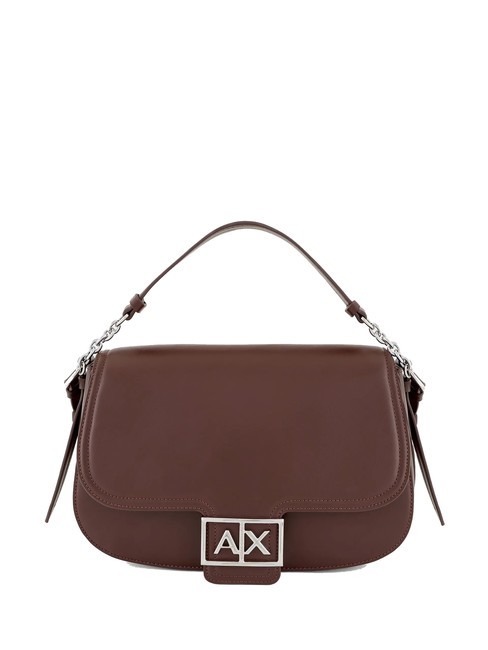 ARMANI EXCHANGE A|X BUCKLE Sattel-Umhängetasche Alkohol - Damentaschen