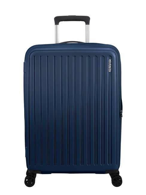 AMERICAN TOURISTER REJOY Mittelgroßer Trolley NAVY BLAU - Harte Trolleys