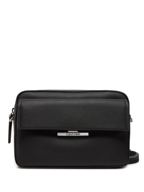 CALVIN KLEIN LINEAR Mini-Umhängetasche ck schwarz - Damentaschen