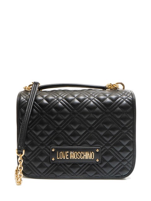 LOVE MOSCHINO QUILTED Wandelbare Stepptasche Schwarz - Damentaschen