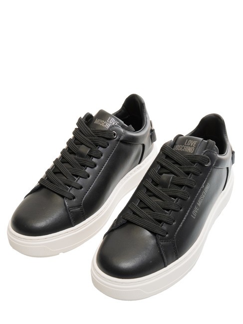 LOVE MOSCHINO BOLD 40  Ledersneaker Schwarz - Damenschuhe