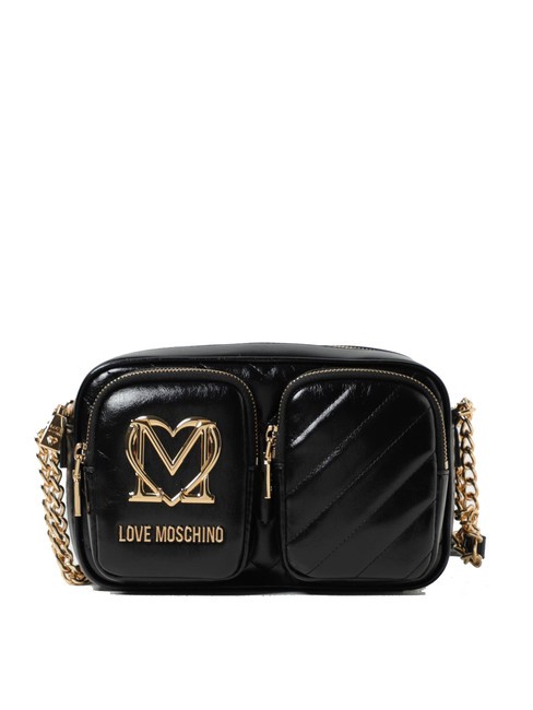 LOVE MOSCHINO CITY POCKETS Gesteppte Umhängetasche Schwarz - Damentaschen