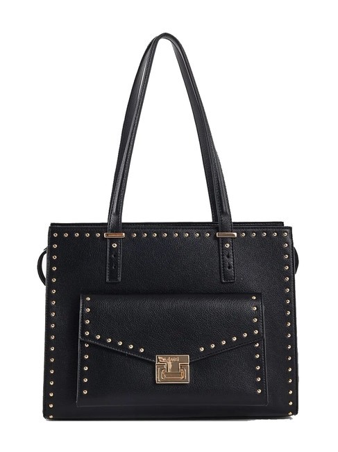 GAUDÌ CAMILLA Shopper-Tasche mit Nieten SCHWARZ - Damentaschen