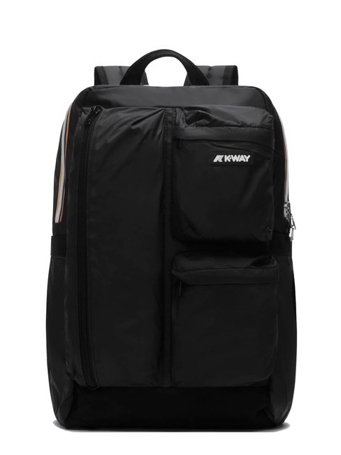 KWAY AMBERT 15,6-Zoll-Laptop-Rucksack auch schwarz - Tablettmappe &amp; Organizer