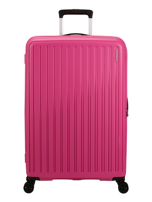 AMERICAN TOURISTER REJOY Großer Trolley hawaiianisches Rosa - Harte Trolleys