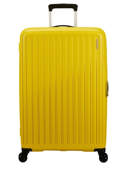 AMERICAN TOURISTER REJOY Großer Trolley elektrisches Gelb - Harte Trolleys