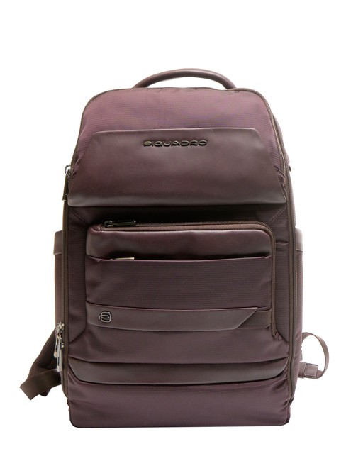 PIQUADRO LIKO 15,6-Zoll-Laptop-Rucksack Burgund - PC-Rucksäcke