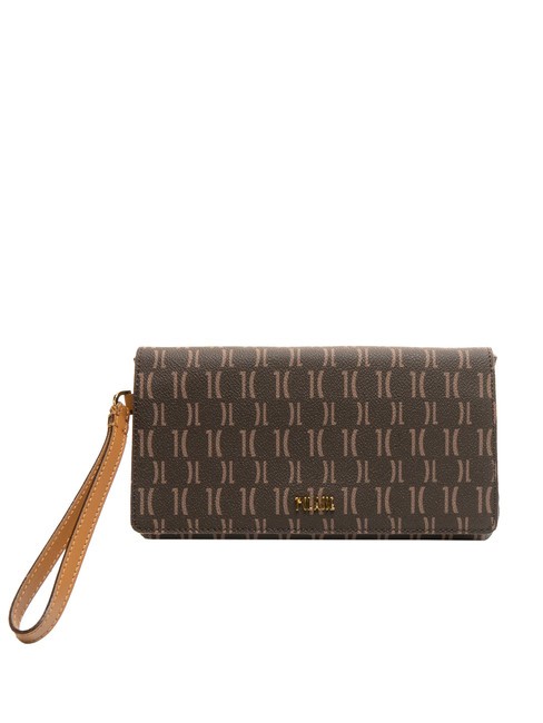 ALVIERO MARTINI PRIMA CLASSE MONOGRAM Clutch mit Manschette dunkelbraun - Damentaschen