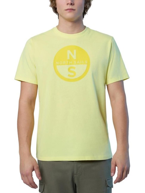 NORTH SAILS BASIC T-Shirt aus Baumwolle mit Logo-Print Rampenlicht - Herren-T-Shirts