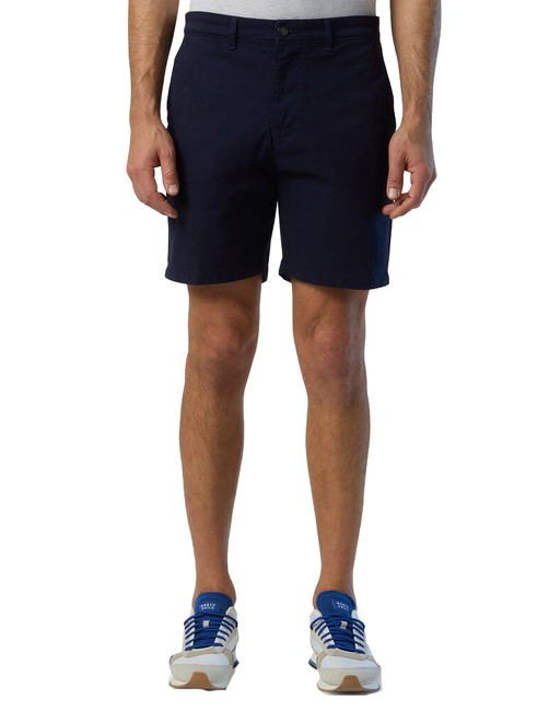 NORTH SAILS STAR Chino-Bermudashorts mit normaler Passform Navy blau - Hosen Herren