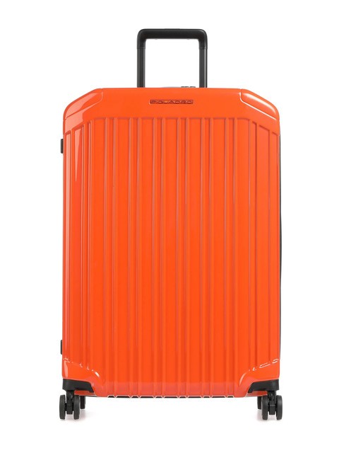 PIQUADRO PQ-LIGHT Mittelgroßer Trolley ORANGE - Harte Trolleys