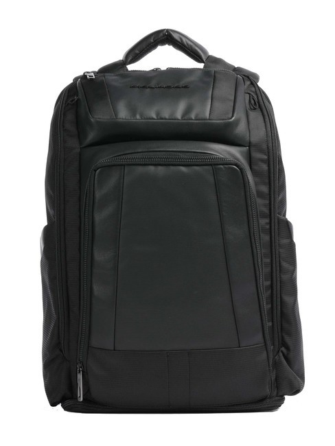 PIQUADRO WALLABY 15,6-Zoll-Laptop-Rucksack Schwarz - PC-Rucksäcke