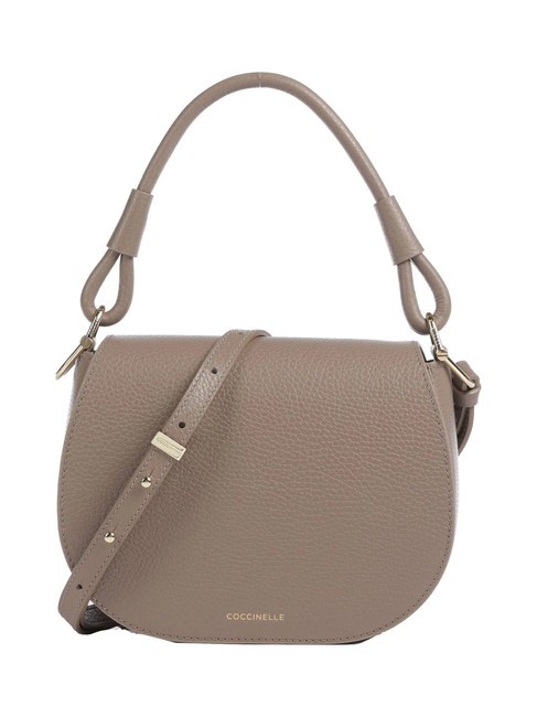 COCCINELLE ECLYPS  Mini-Handtasche mit Schultergurt warmes Taupe - Damentaschen