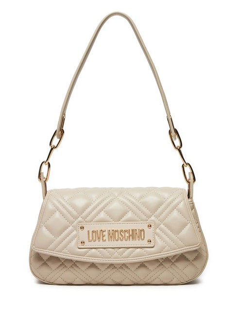 LOVE MOSCHINO QUILTED Umhängetasche Elfenbein - Damentaschen