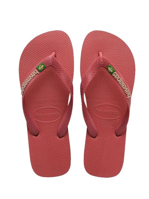 HAVAIANAS BRASIL LOGO Flip-Flops für Herren Pau Brasilien - Schuhe Unisex