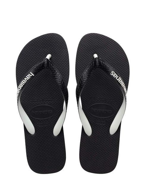 HAVAIANAS Infradito TOP-MIX Schwarz Schwarz - Schuhe Unisex