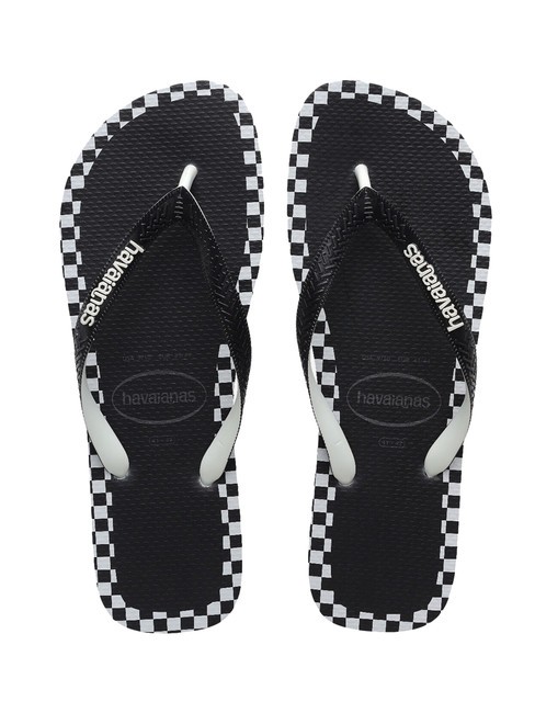 HAVAIANAS TOP CHECKMATE Flip-Flops EISGRAU - Schuhe Unisex