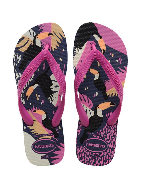 HAVAIANAS TOP TROPICAL VIBES Flip-Flops Navy blau - Damenschuhe