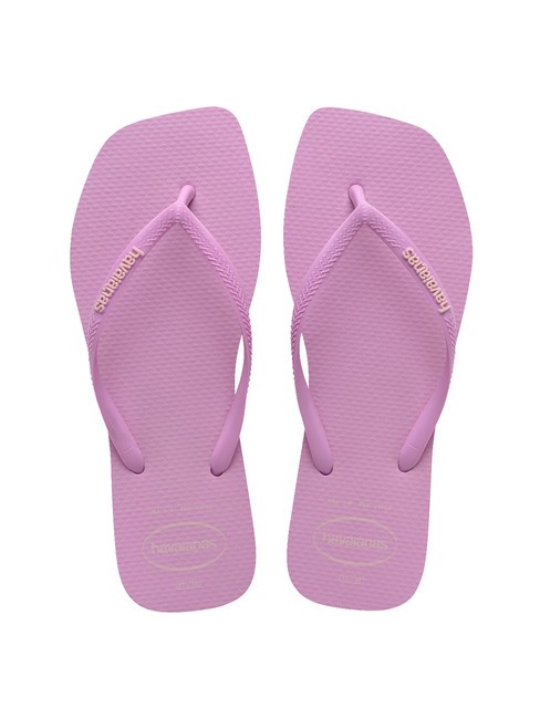 HAVAIANAS SQUARE LOGO Flip-Flops frischer Lavendel - Damenschuhe