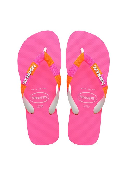 HAVAIANAS TOP VERANO II Flip-Flops Sonnenuntergangsorange - Damenschuhe