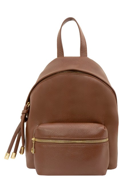 LESAC VANESSA Dollar-Rucksack aus Leder verbrannt - Damentaschen