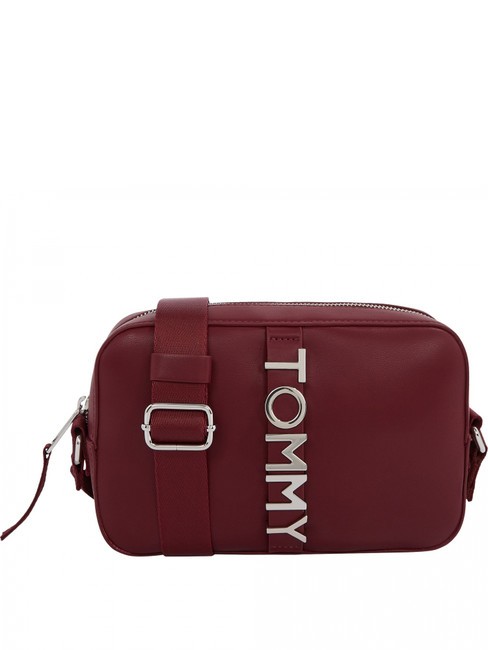 TOMMY HILFIGER TOMMY JEANS CITY BOLD Schulterkameratasche tiefes Rouge - Damentaschen