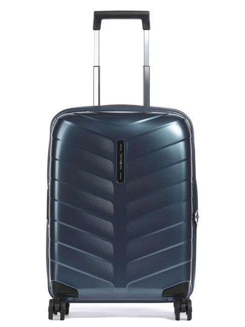 SAMSONITE ATTRIX Erweiterbarer Handgepäckwagen Stahlblau - Handgepäck