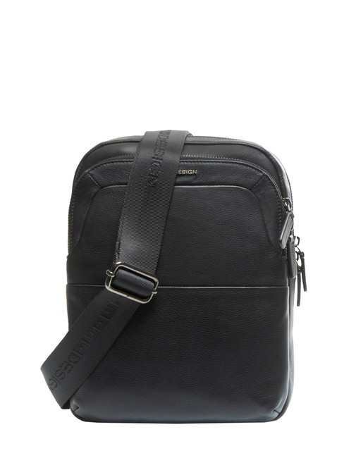 MOMO DESIGN MADRID Ledertasche Schwarz - Umhängetaschen Herren