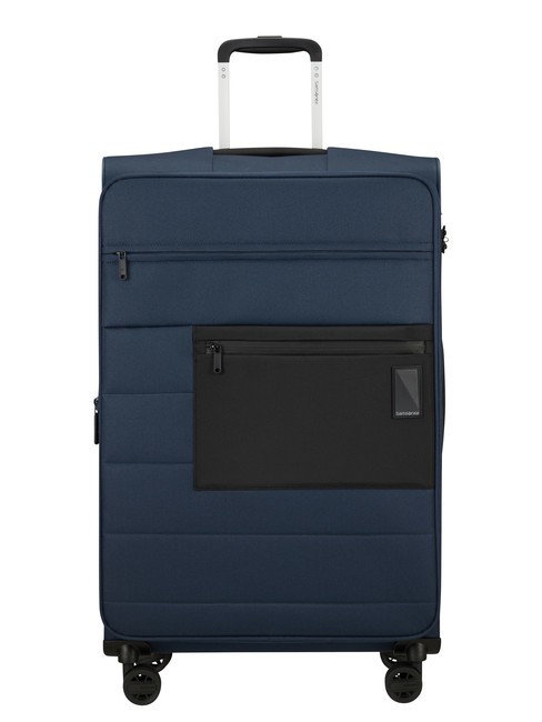 SAMSONITE VAYCAY Großer erweiterbarer Trolley NAVY BLAU - Halbharte Trolleys