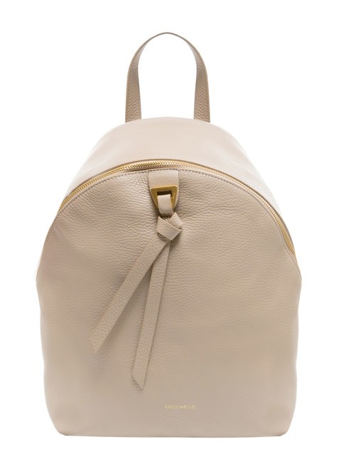 COCCINELLE JOY Runder Lederrucksack mit Quaste Puderrosa - Damentaschen