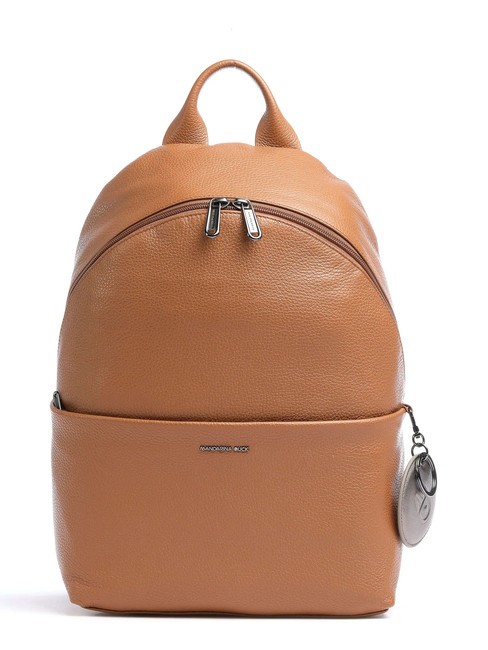 MANDARINA DUCK MELLOW Rucksack aus Leder Indische Bräune - Damentaschen