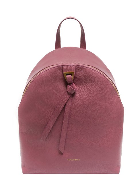 COCCINELLE JOY Runder Lederrucksack mit Quaste Fruchtfleisch rosa - Damentaschen