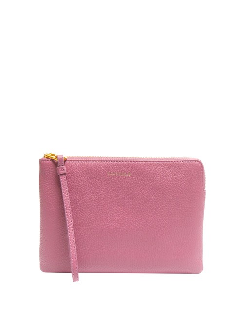 COCCINELLE ALIAS Clutch aus Leder Fruchtfleisch rosa - Damentaschen