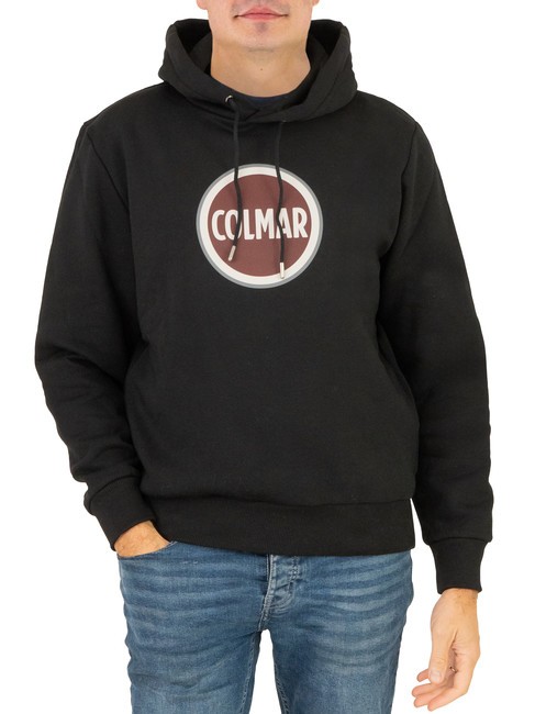 COLMAR MODISH Kapuzen-Sweatshirt mit Logo-Print Schwarz - Sweatshirts Herren