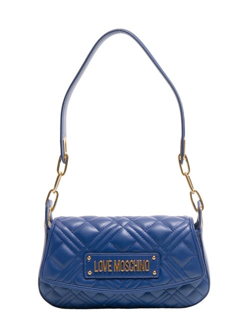 LOVE MOSCHINO QUILTED Umhängetasche Blau - Damentaschen