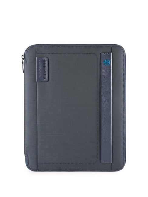 PIQUADRO Pulse Notizblockhalter im A4-Format CHEVRON BLAU - Tablettmappe &amp; Organizer