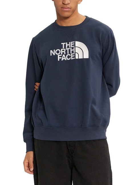 THE NORTH FACE DREW PEAK Sweatshirt mit Rundhalsausschnitt Gipfel Marine - Sweatshirts Herren