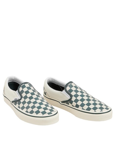 VANS CLASSIC SLIP-ON  Segeltuchschuhe grün/echtweiß - Schuhe Unisex